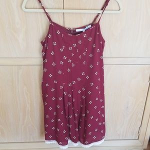 Collective  Concepts Burgandy  dress, Size S NWT
